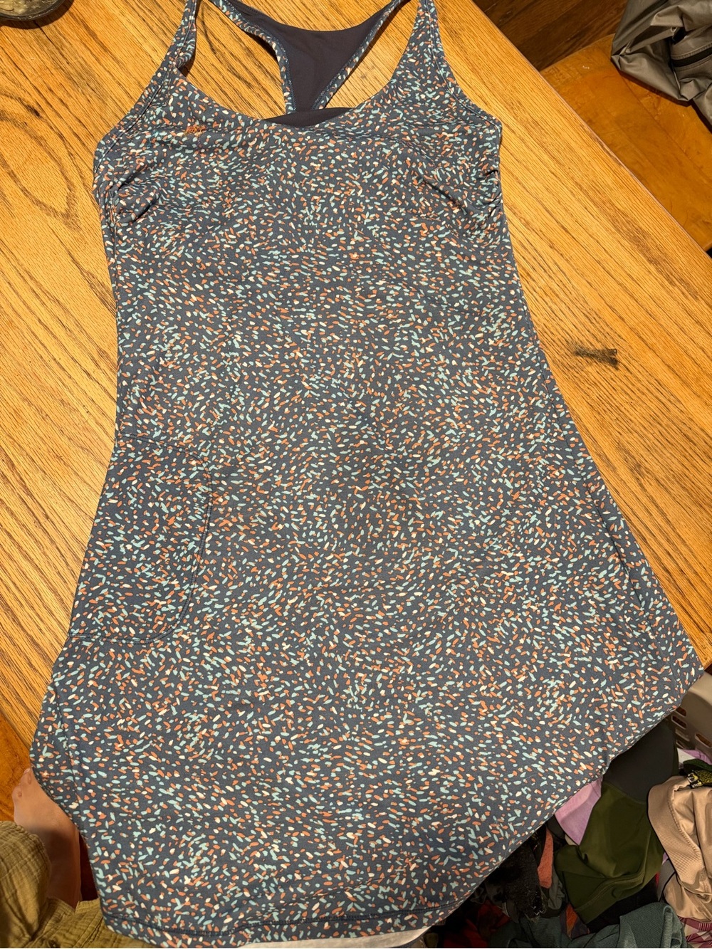Prana Speckled Racerback Hiking Dress
